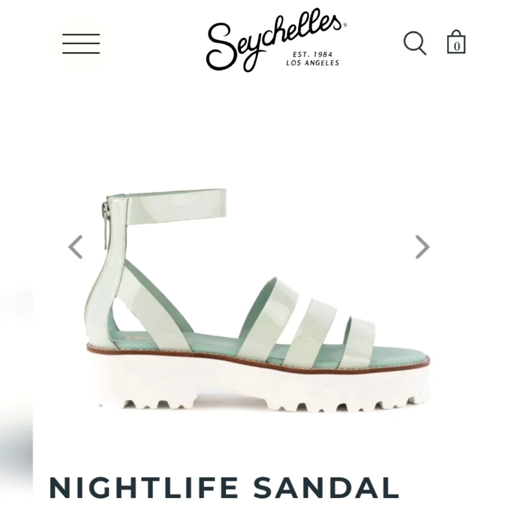Seychelles Nightlife Sandals in Cucumber - Picture 1 of 9